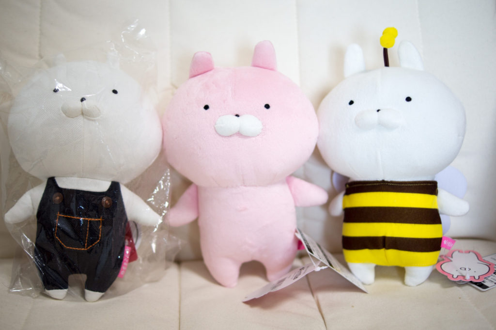 なかなか購入できなかったEDWINコラボのうさまるが買えてとてもうれしいです!あとミツバチかわいい! ただ他にもライオンやパンダもいたのですが、これ以上買うと部屋