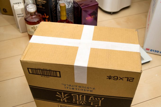 引っ越しの荷造りでお酒 ウイスキー の梱包に2lペットボトルの箱が便利だった トコログ